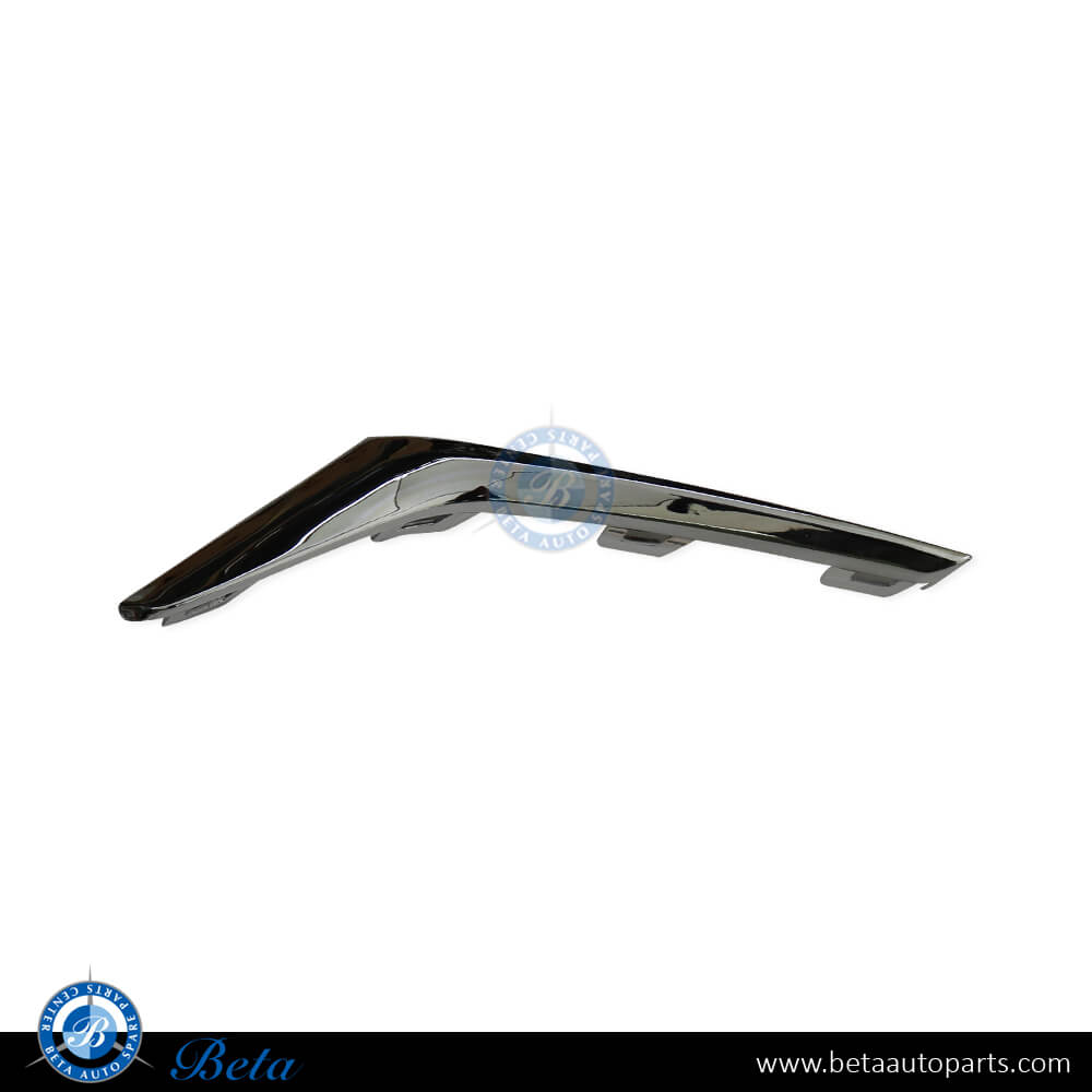 Right Side Front Bumper Lower Grille Lower Chrome Moulding - Luxury for BMW 3 Series G20 2019-2022 models, Part Number 51117471524 Right Side Front Bumper Lower Grille Lower Chrome Moulding - Luxury for BMW 3 Series G20 2019-2022 models, Part Number 51117471524